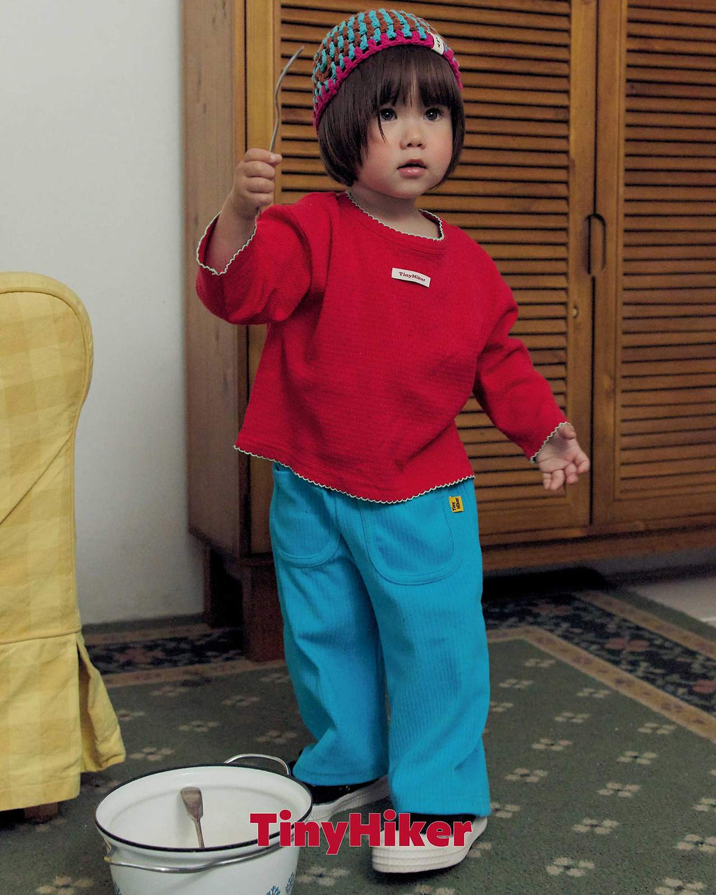 Tiny Hiker Color Stretch Pants