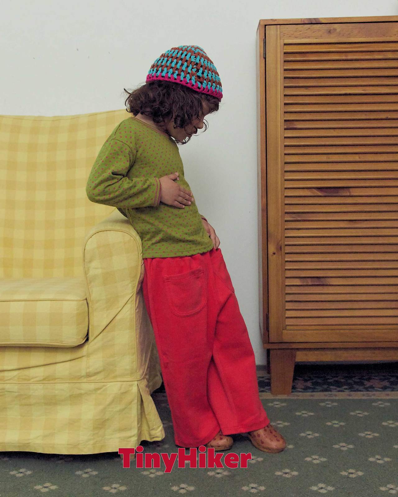 Tiny Hiker Color Stretch Pants