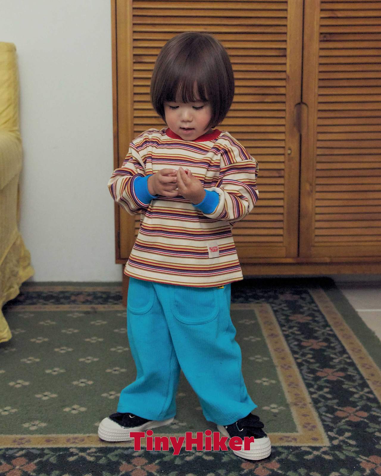 Tiny Hiker Color Stretch Pants