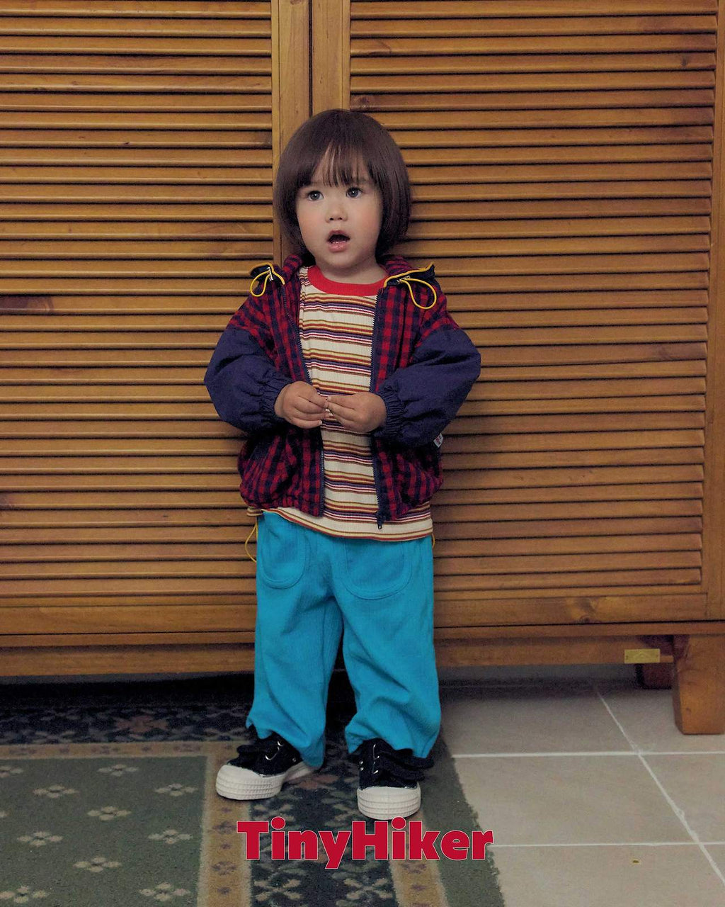 Tiny Hiker Color Stretch Pants