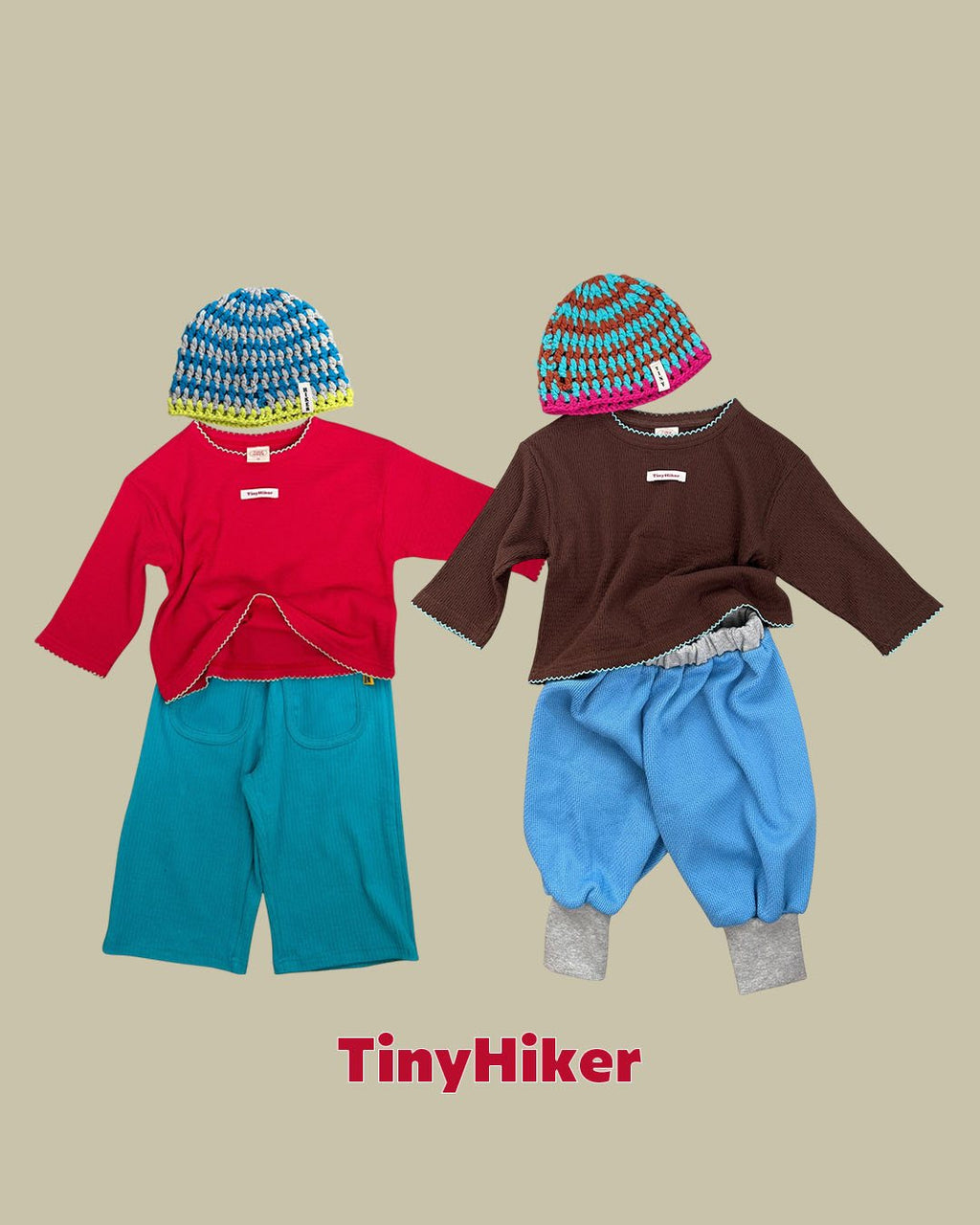 Tiny Hiker Color Stretch Pants