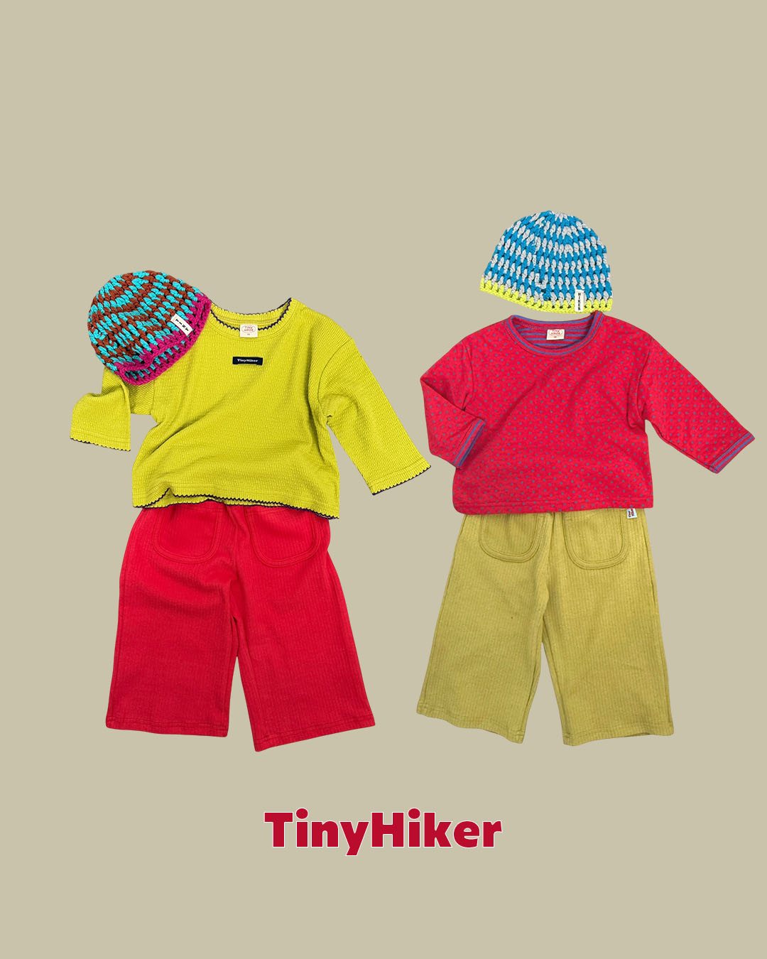 Tiny Hiker Color Stretch Pants