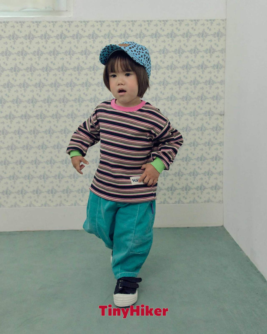 Tiny Hiker Pig Dot Pants