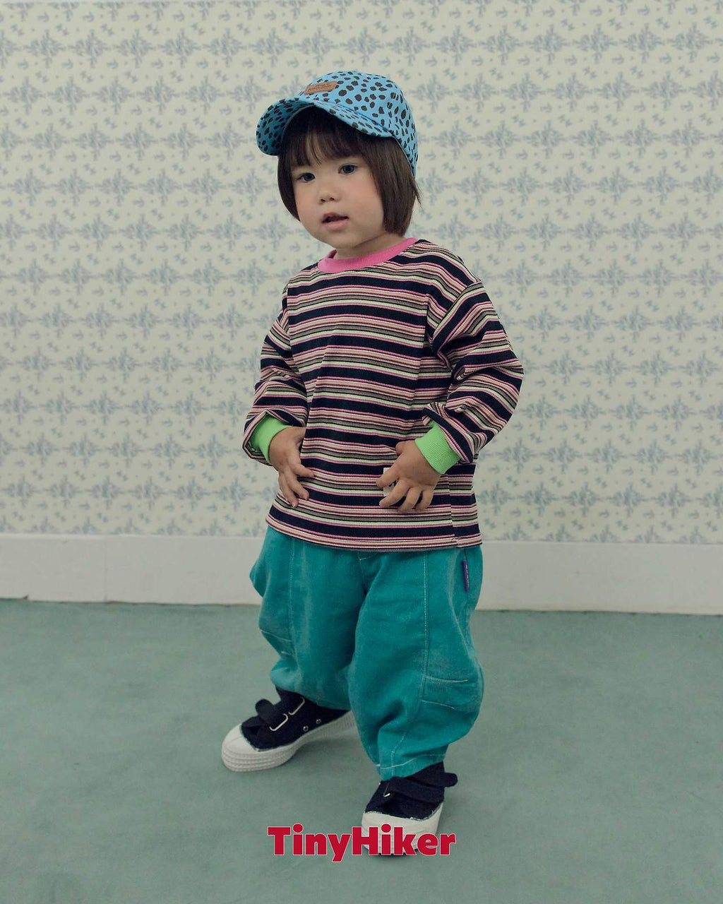 Tiny Hiker Pig Dot Pants