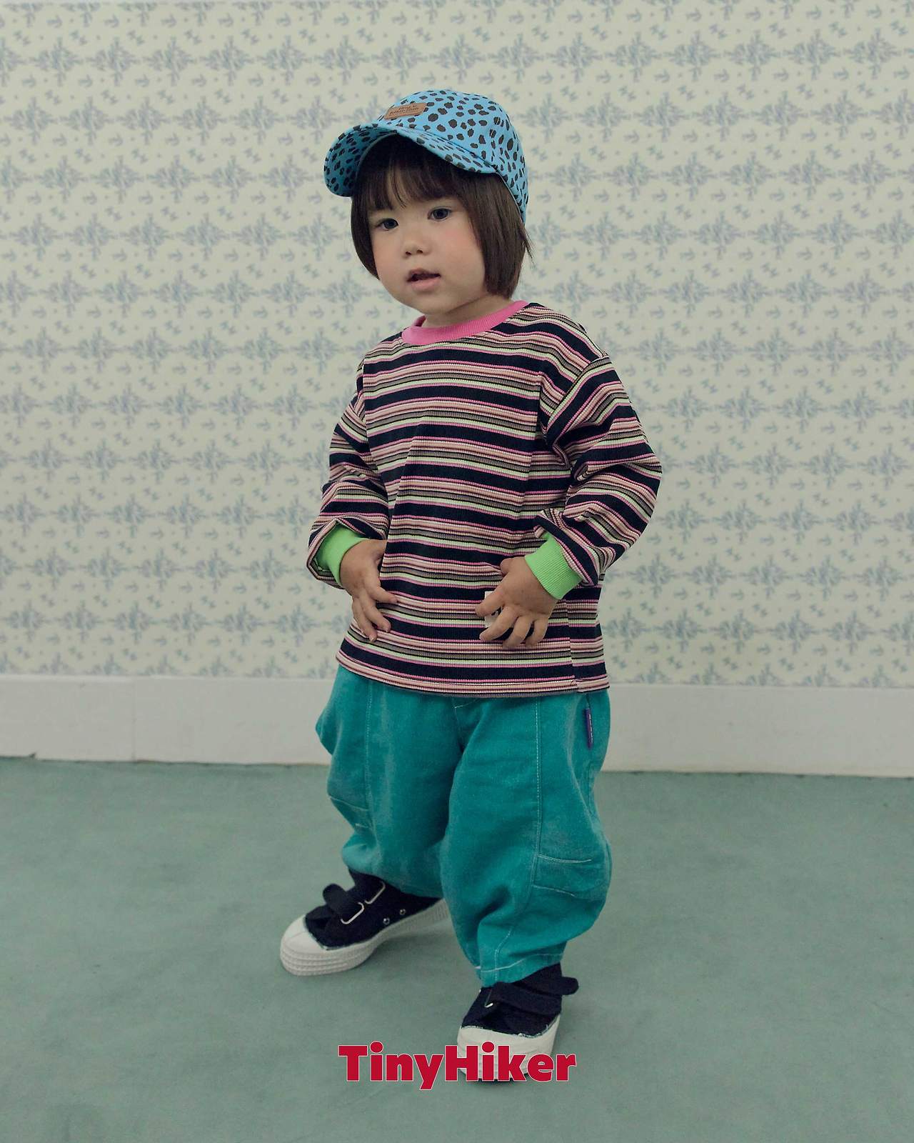 Tiny Hiker Pig Dot Pants