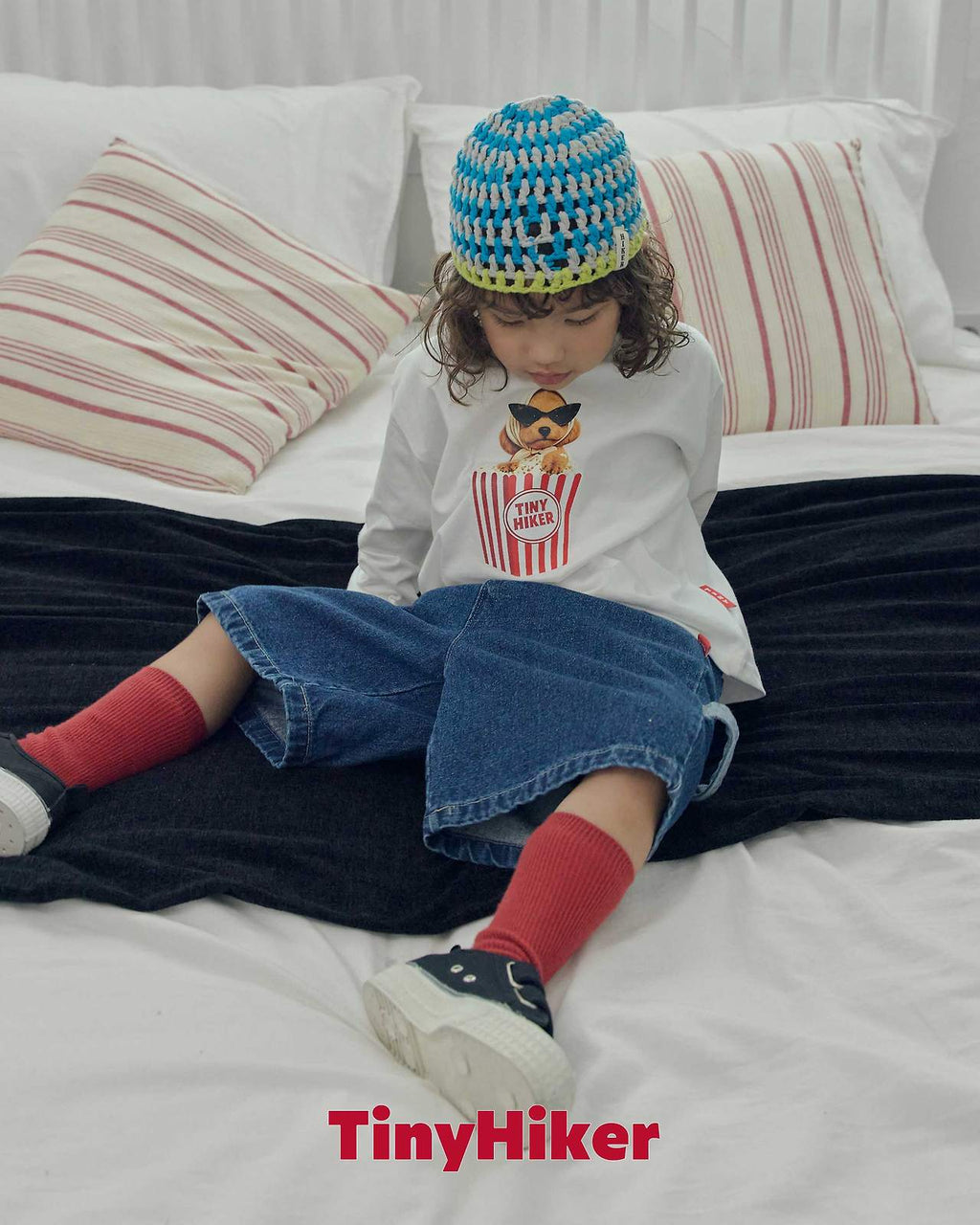 Tiny Hiker James Carpenter Cropped Denim