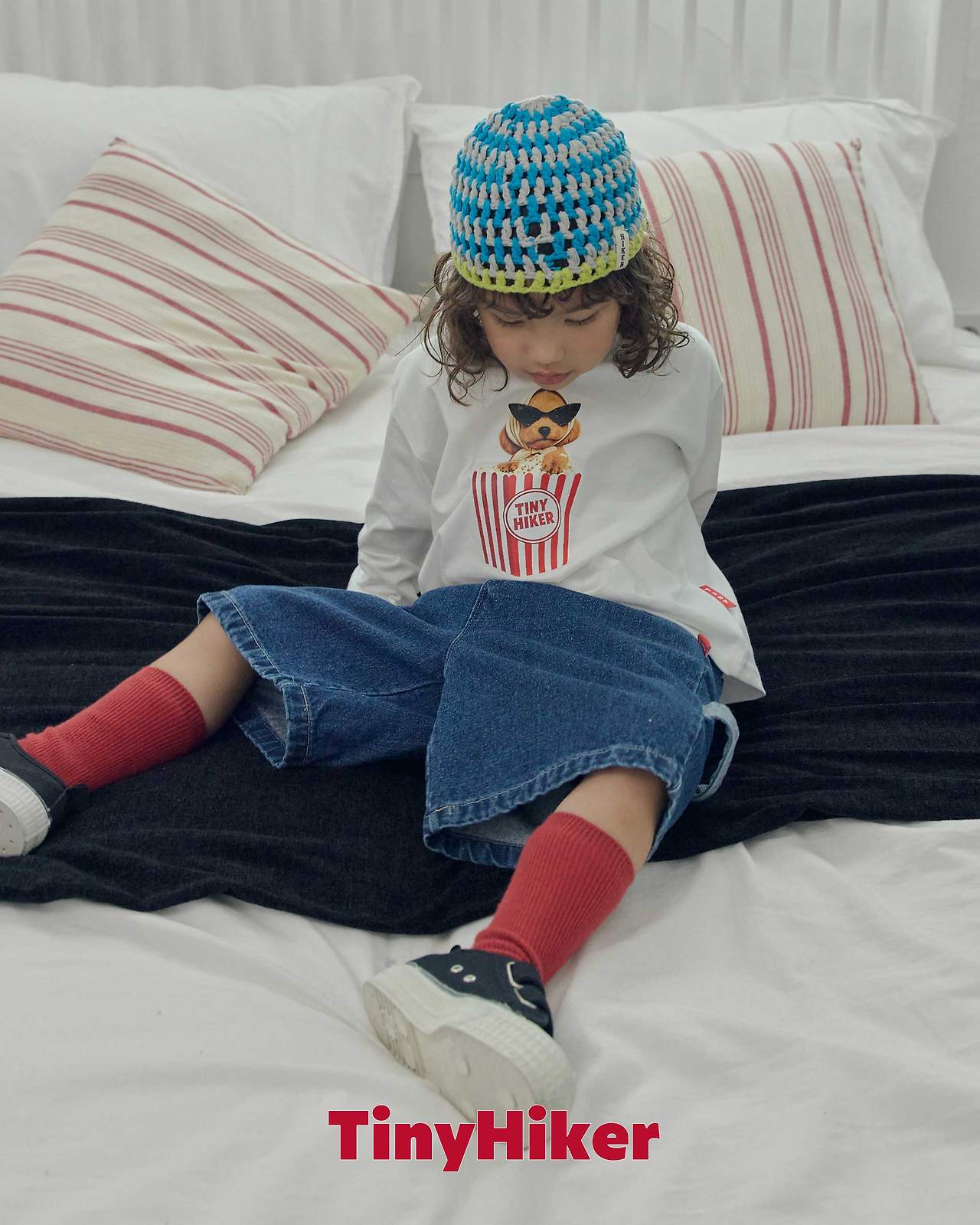 Tiny Hiker James Carpenter Cropped Denim