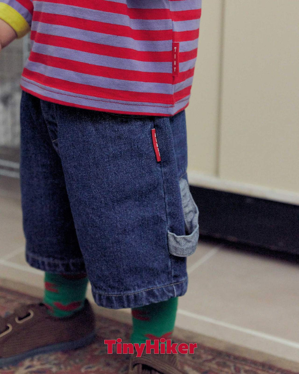 Tiny Hiker James Carpenter Cropped Denim