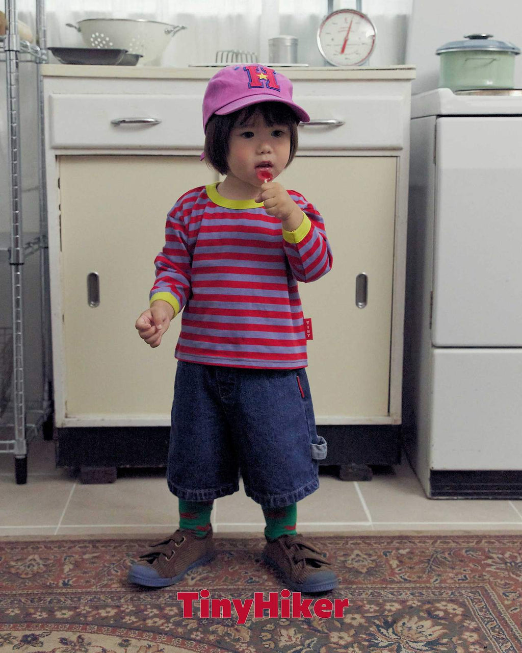 Tiny Hiker James Carpenter Cropped Denim