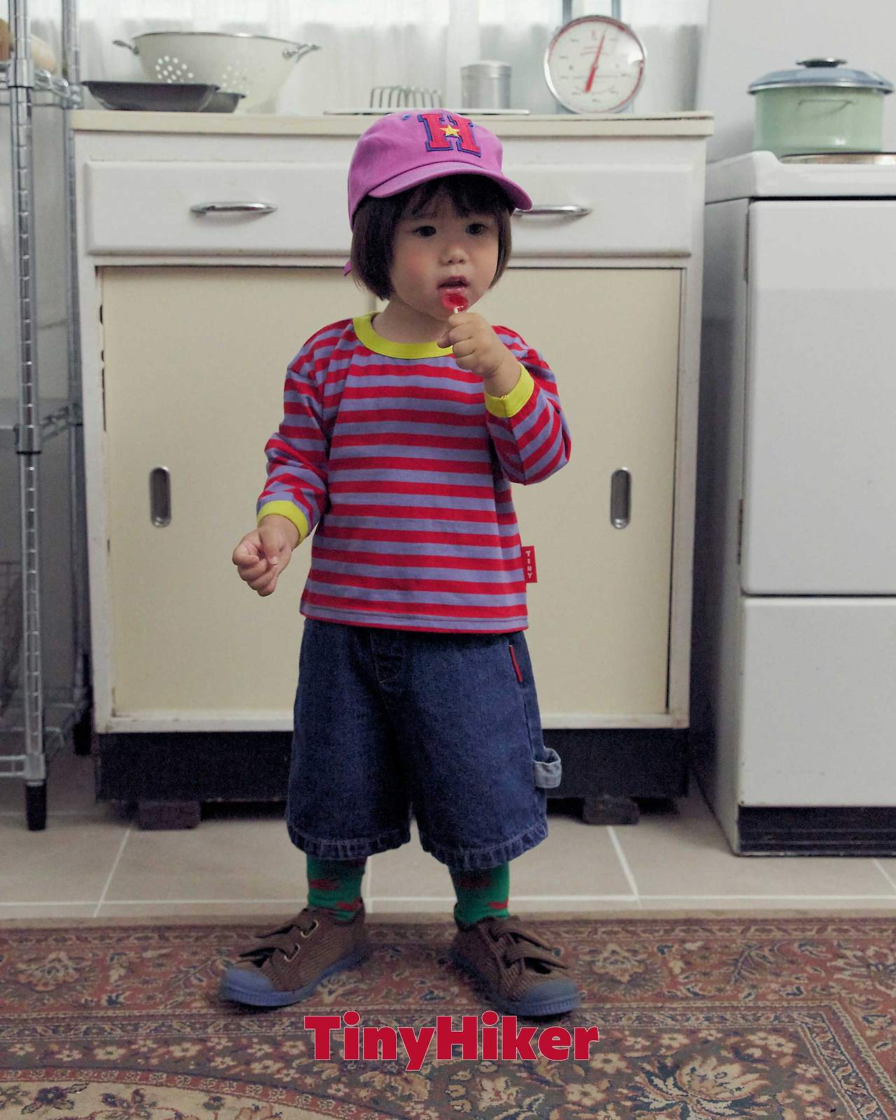 Tiny Hiker James Carpenter Cropped Denim