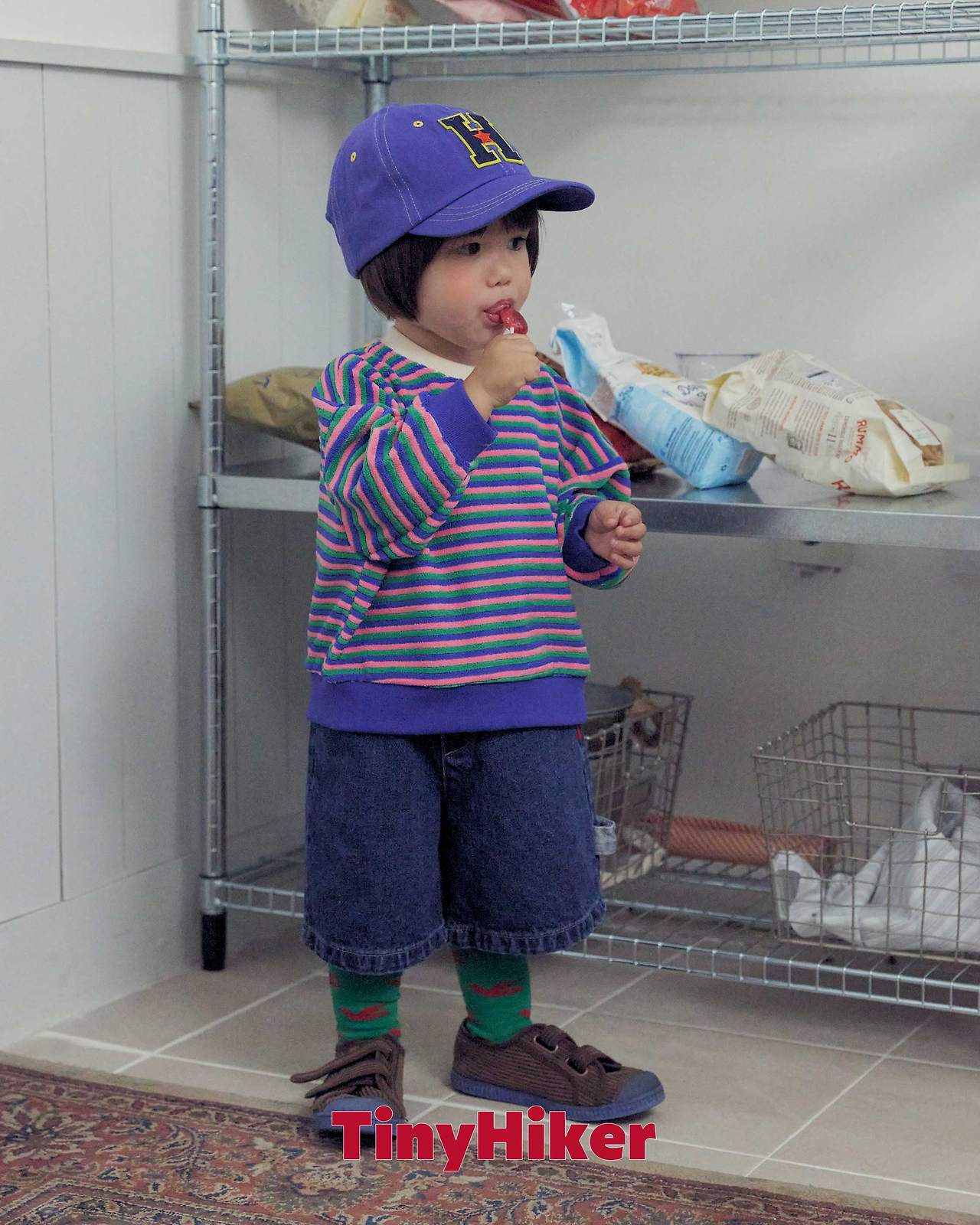 Tiny Hiker James Carpenter Cropped Denim