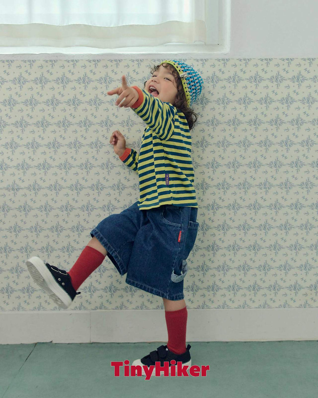 Tiny Hiker James Carpenter Cropped Denim