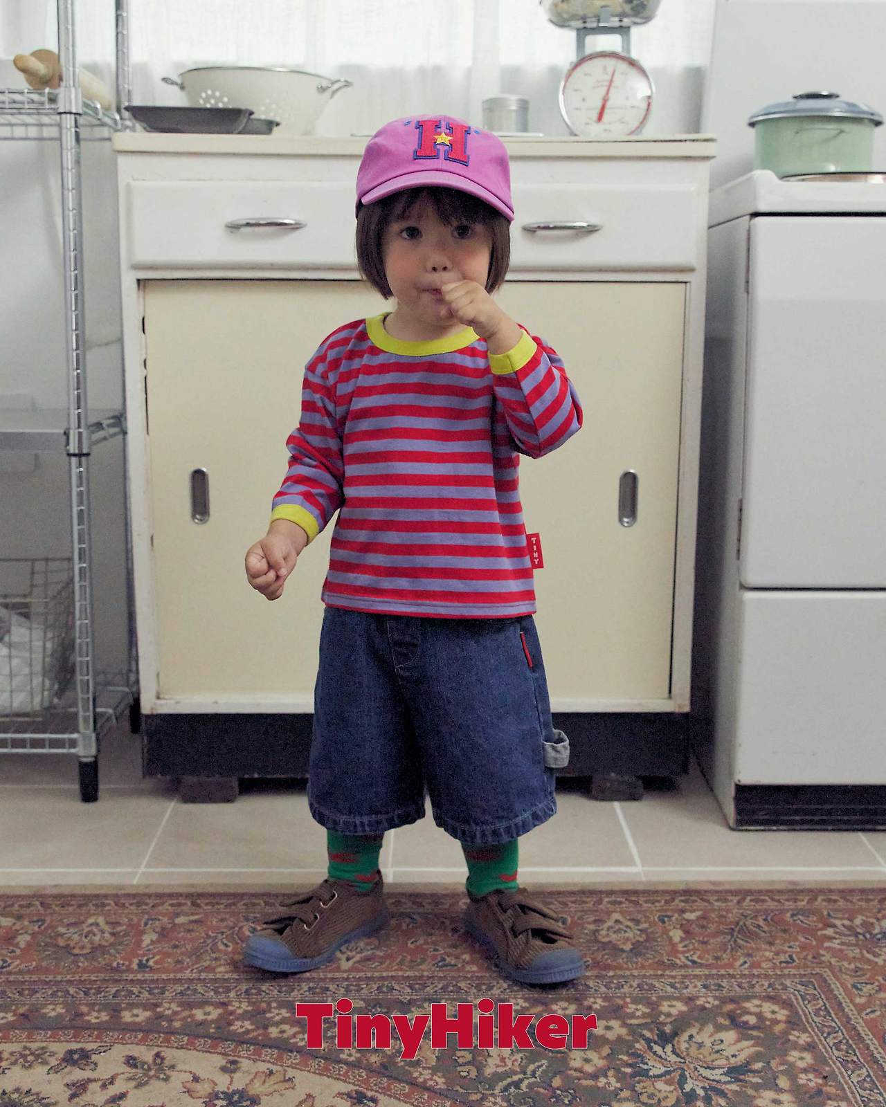Tiny Hiker James Carpenter Cropped Denim
