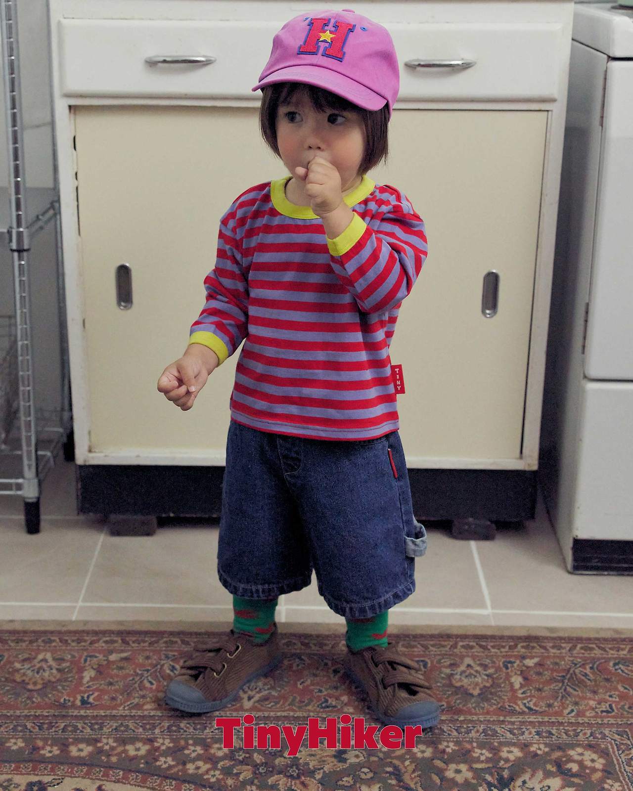 Tiny Hiker James Carpenter Cropped Denim
