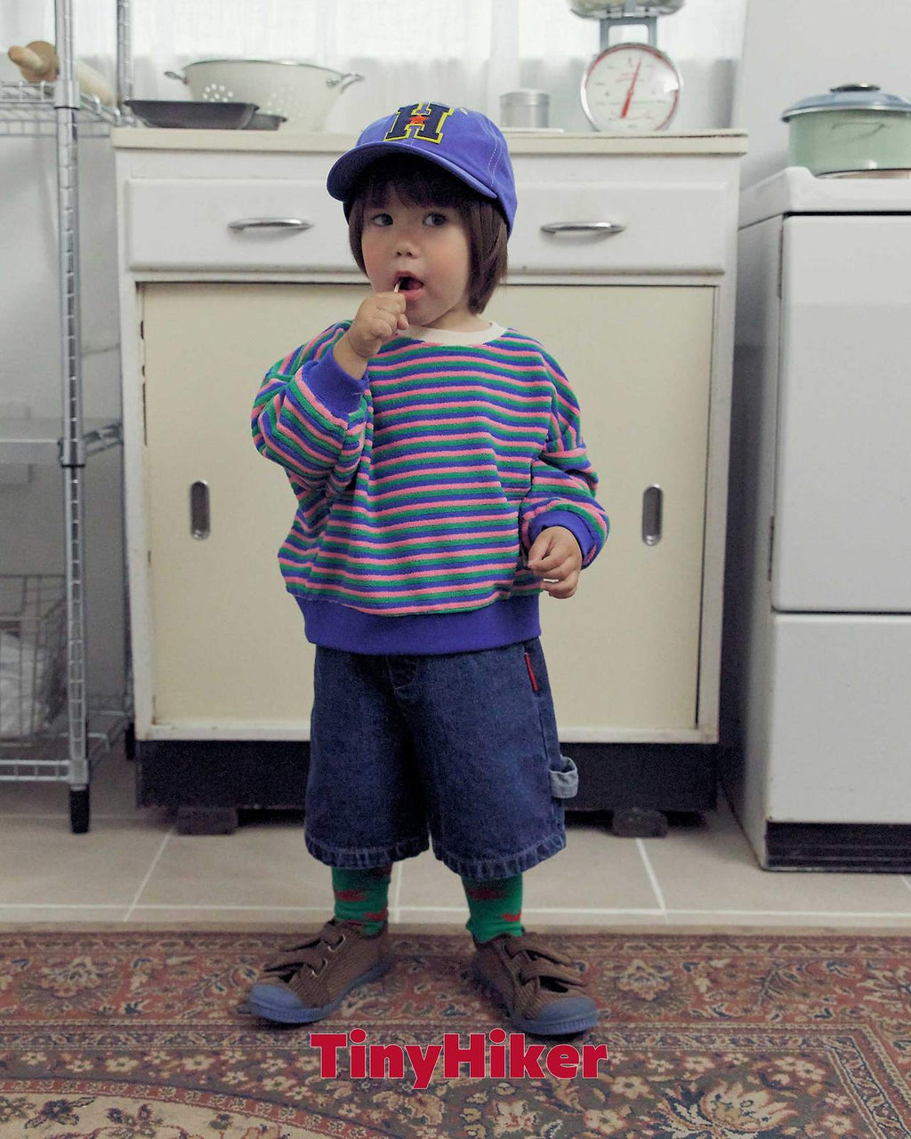 Tiny Hiker James Carpenter Cropped Denim