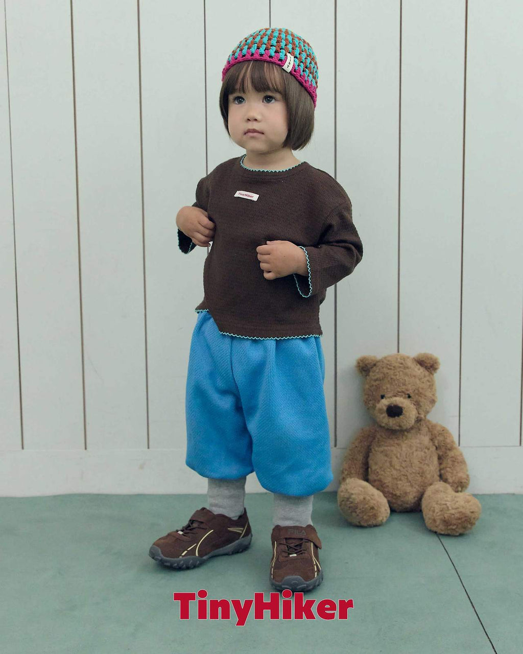 Tiny Hiker Acorn Ribbed Pants