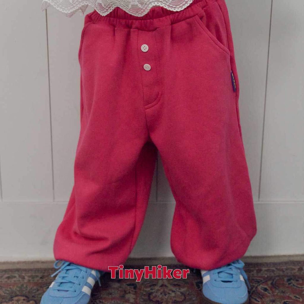 Tiny Hiker Coni Button Jogger Pants