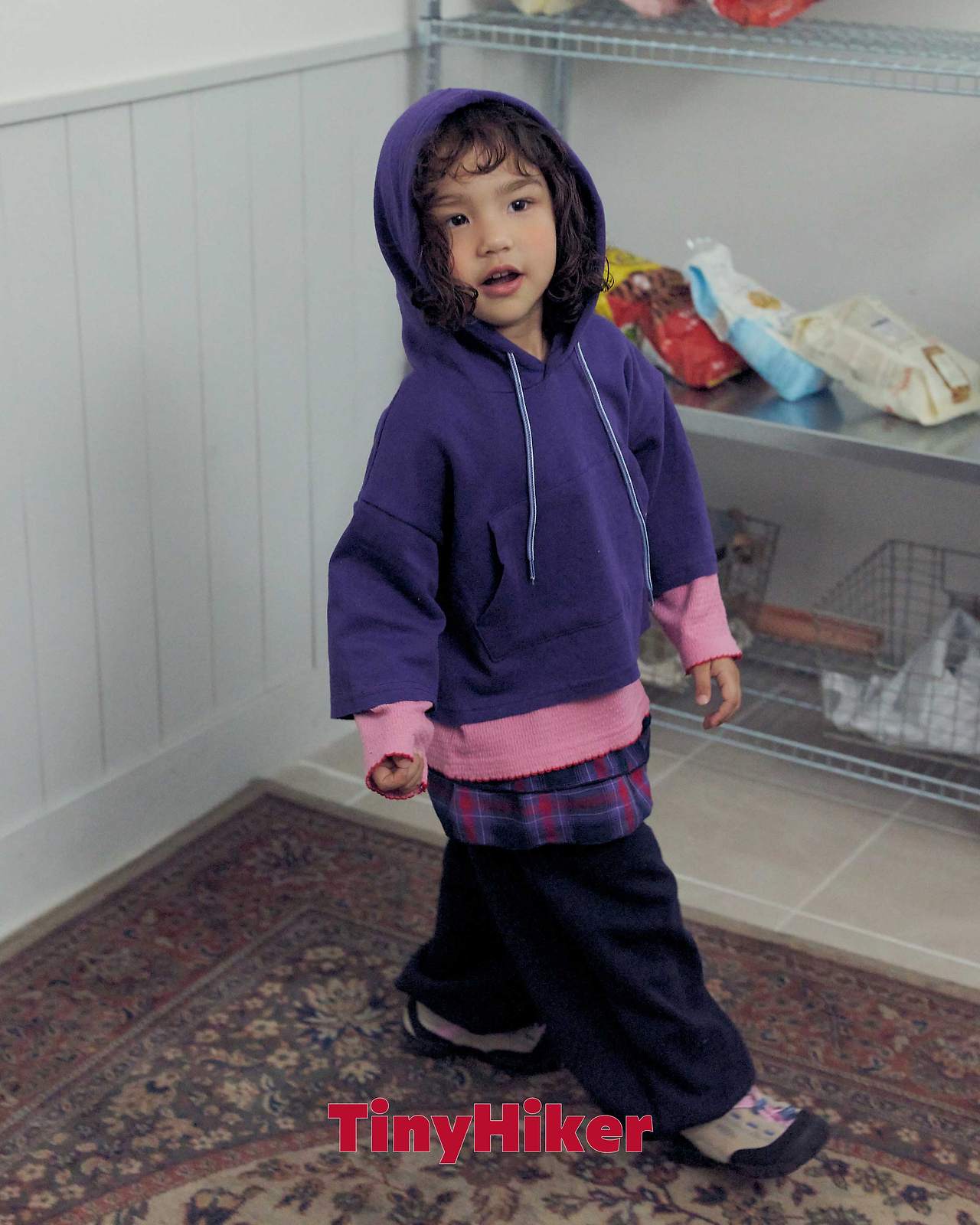 Tiny Hiker Coni Button Jogger Pants
