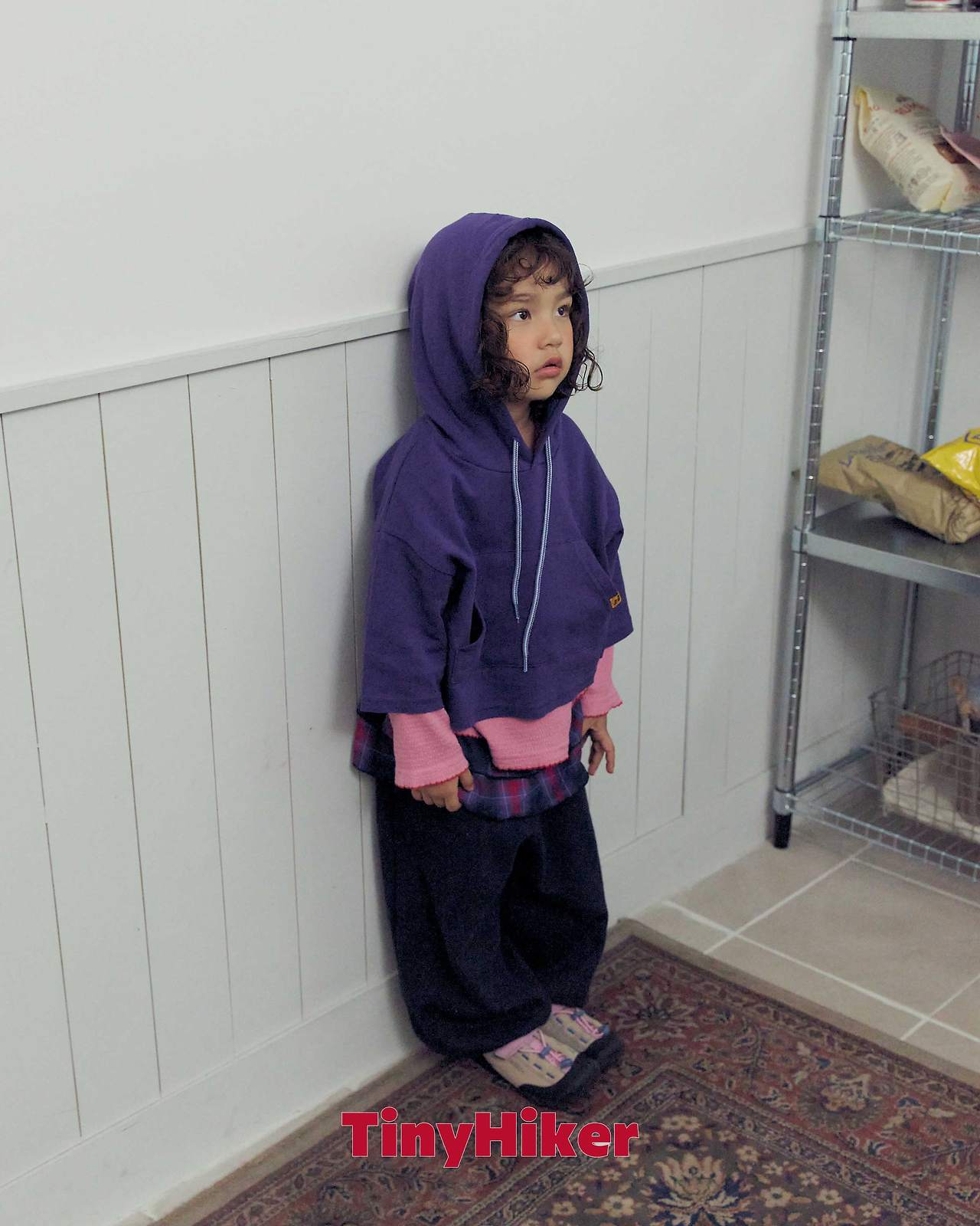 Tiny Hiker Coni Button Jogger Pants