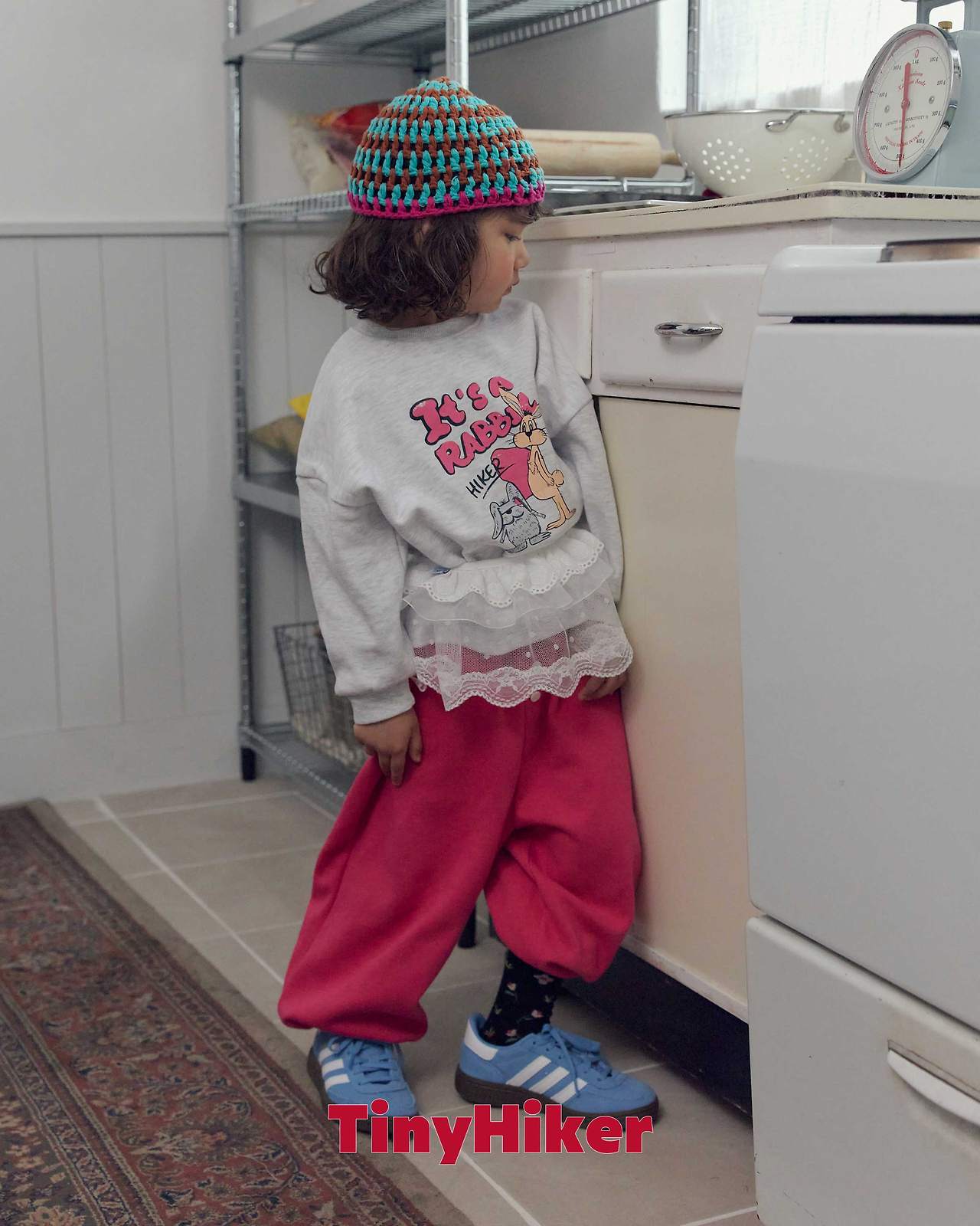 Tiny Hiker Coni Button Jogger Pants