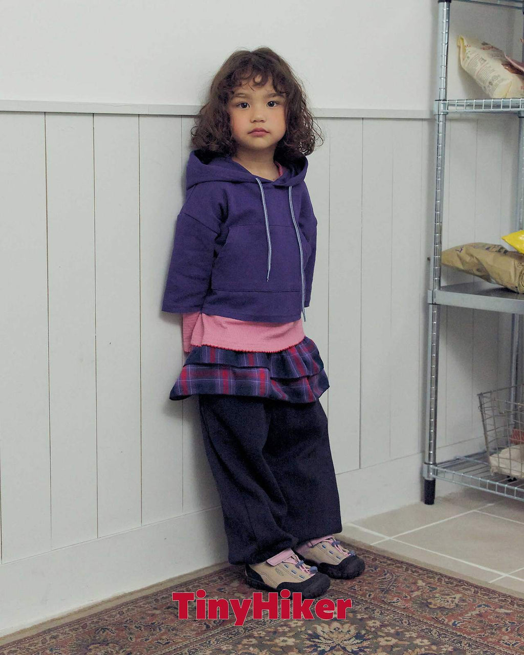 Tiny Hiker Coni Button Jogger Pants