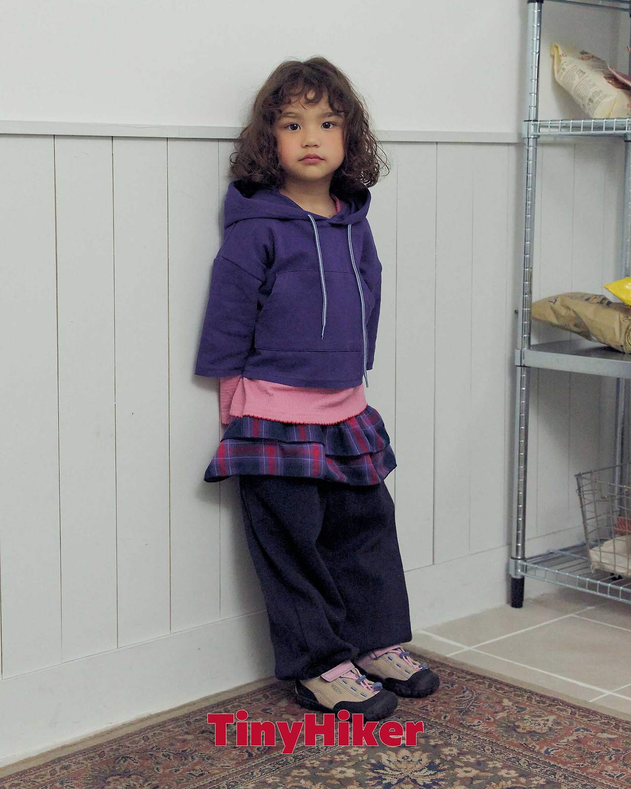 Tiny Hiker Coni Button Jogger Pants