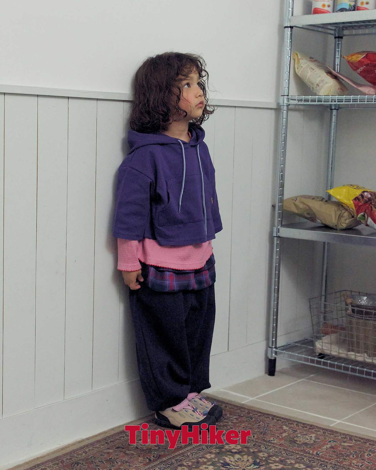 Tiny Hiker Coni Button Jogger Pants