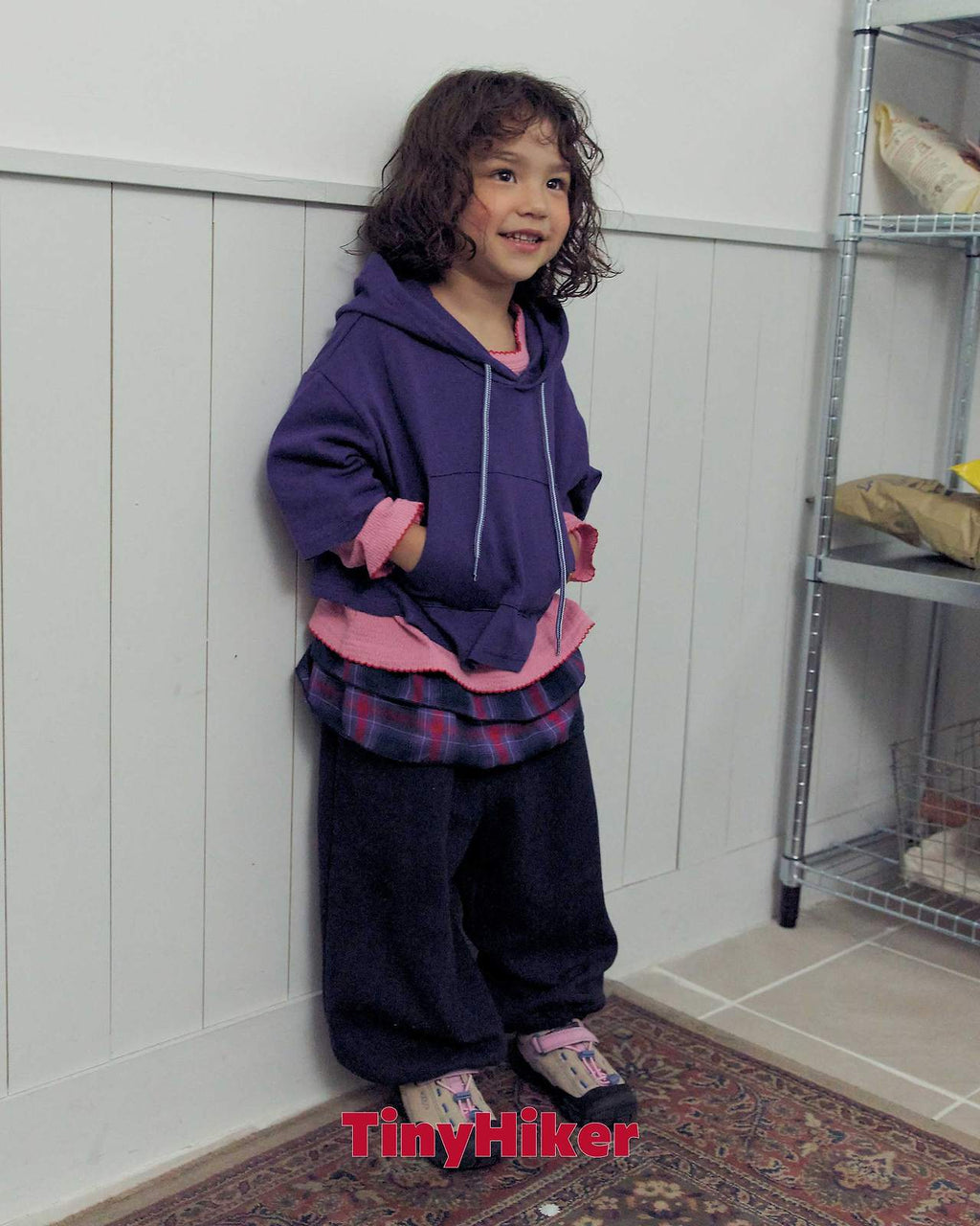 Tiny Hiker Coni Button Jogger Pants