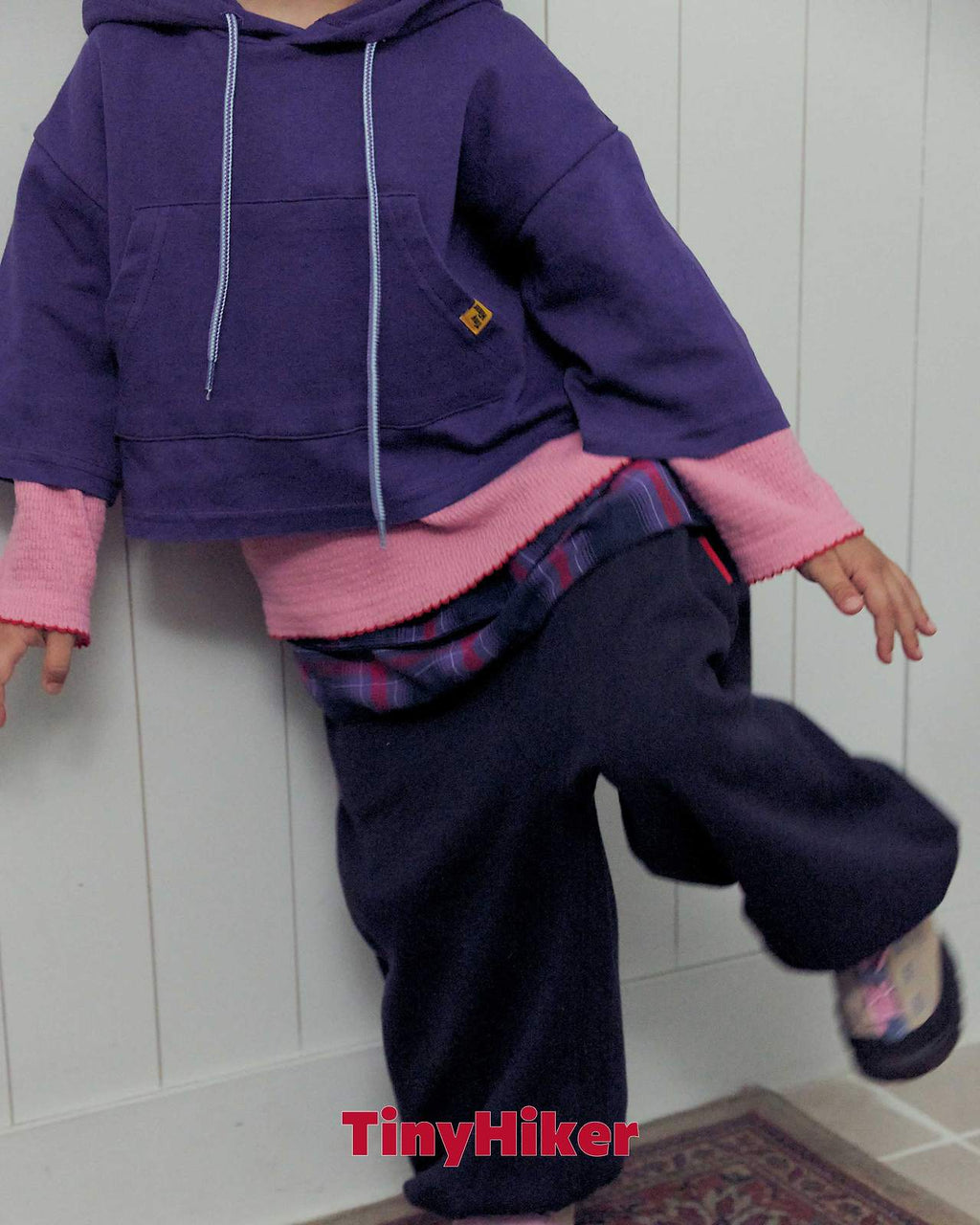 Tiny Hiker Coni Button Jogger Pants
