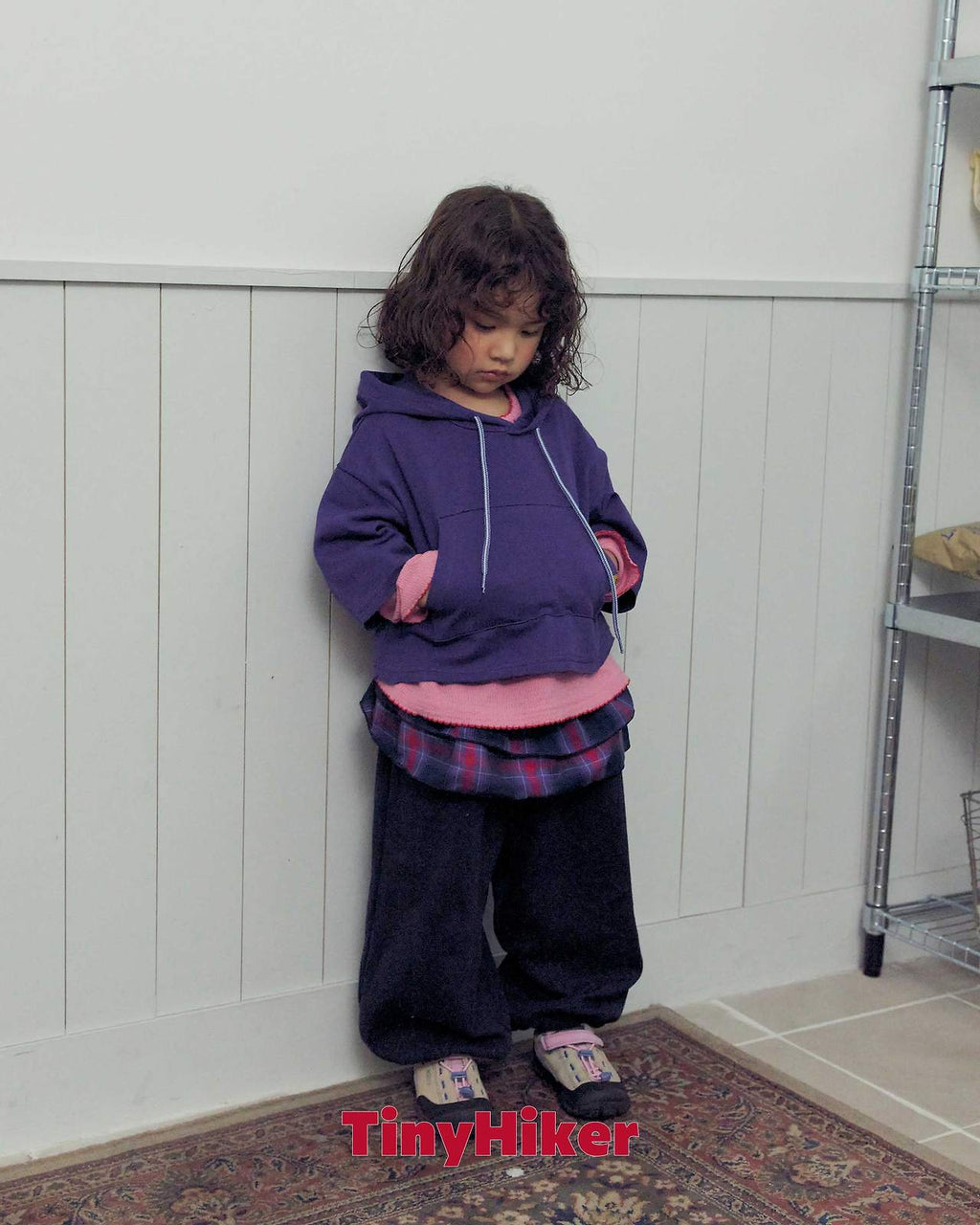 Tiny Hiker Coni Button Jogger Pants