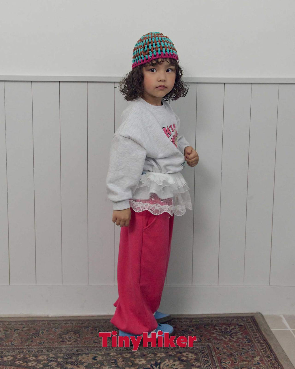 Tiny Hiker Coni Button Jogger Pants