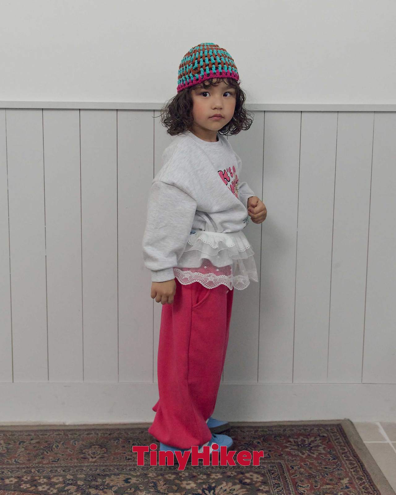 Tiny Hiker Coni Button Jogger Pants