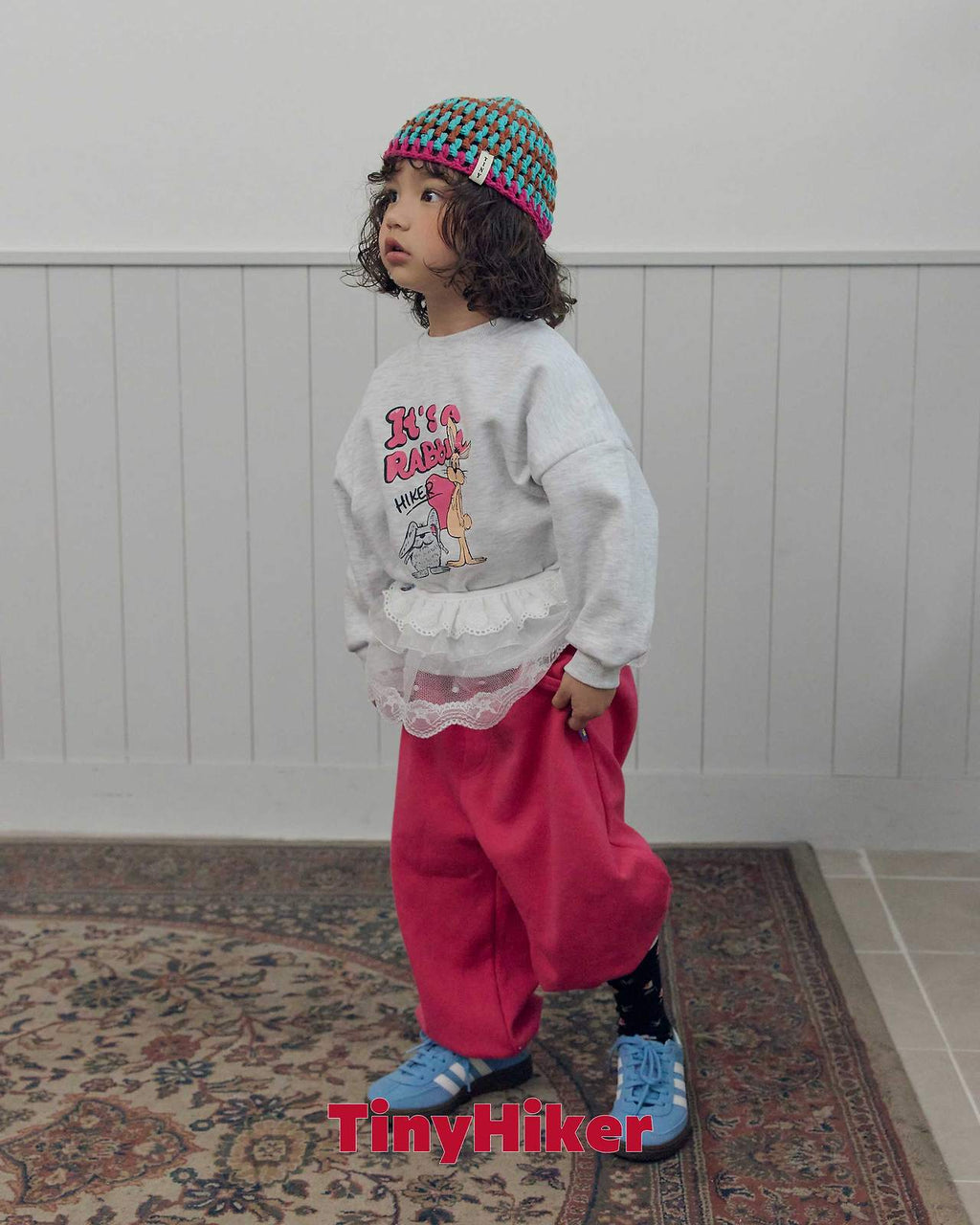 Tiny Hiker Coni Button Jogger Pants