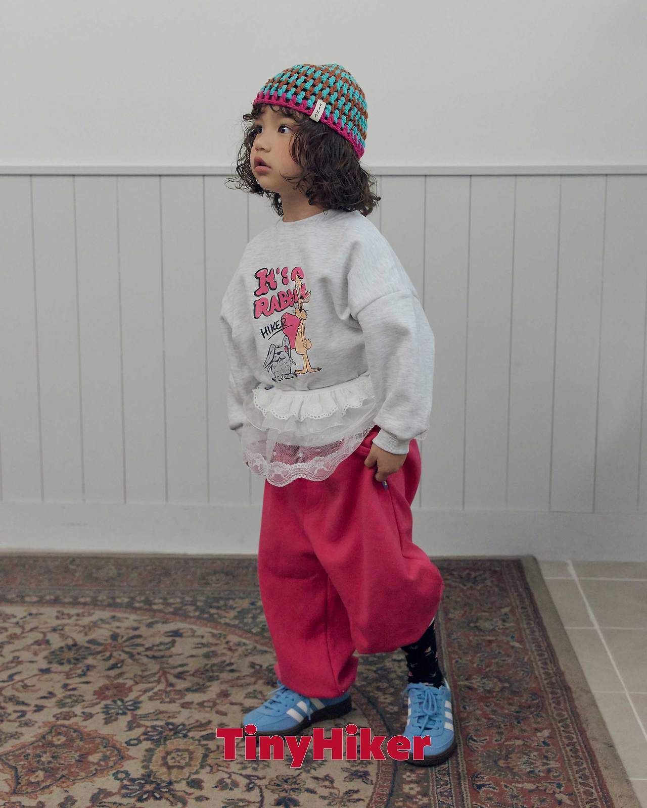 Tiny Hiker Coni Button Jogger Pants