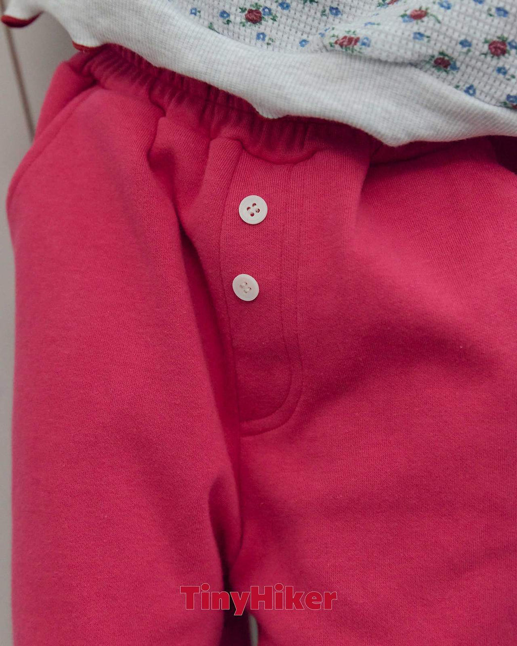 Tiny Hiker Coni Button Jogger Pants