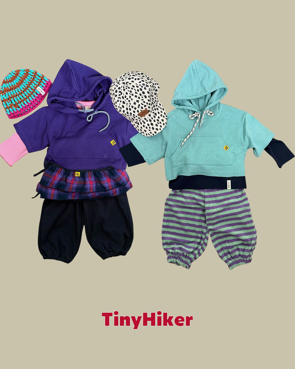 Tiny Hiker Coni Button Jogger Pants