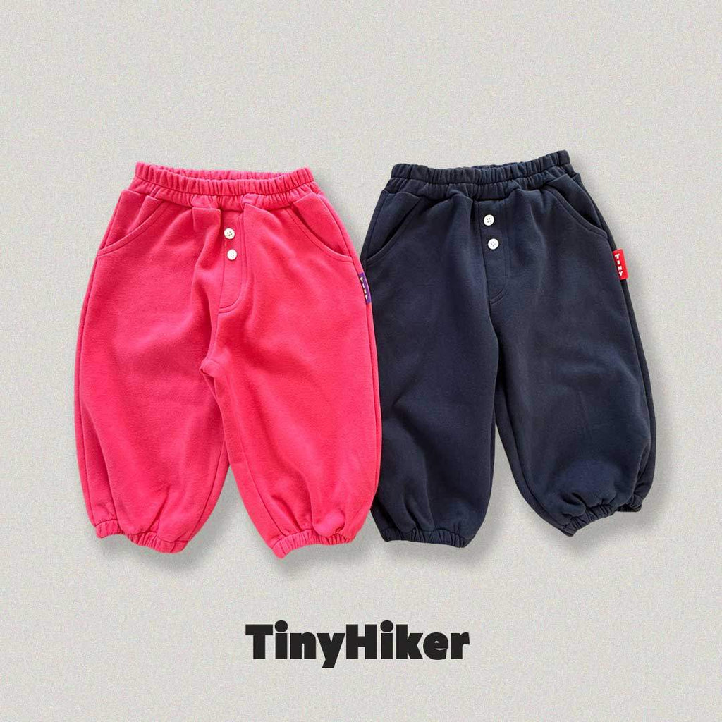 Tiny Hiker Coni Button Jogger Pants