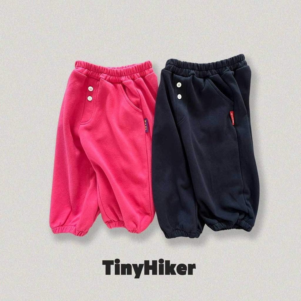 Tiny Hiker Coni Button Jogger Pants