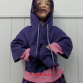 Tiny Hiker Din Din Layered Hoodie