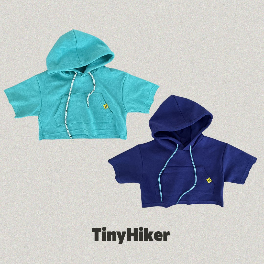 Tiny Hiker Din Din Layered Hoodie