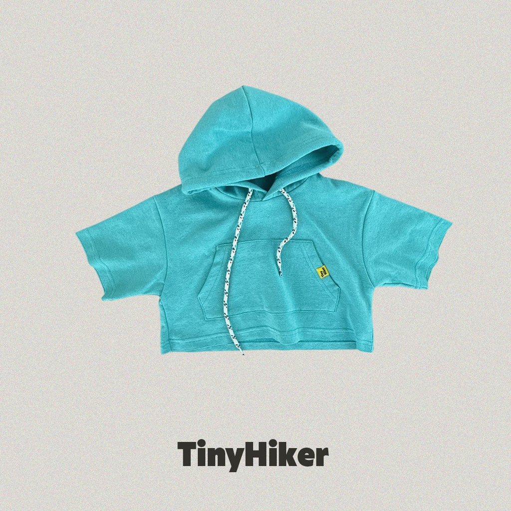 Tiny Hiker Din Din Layered Hoodie