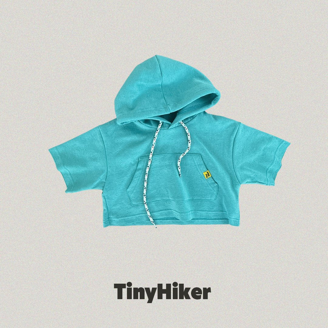 Tiny Hiker Din Din Layered Hoodie