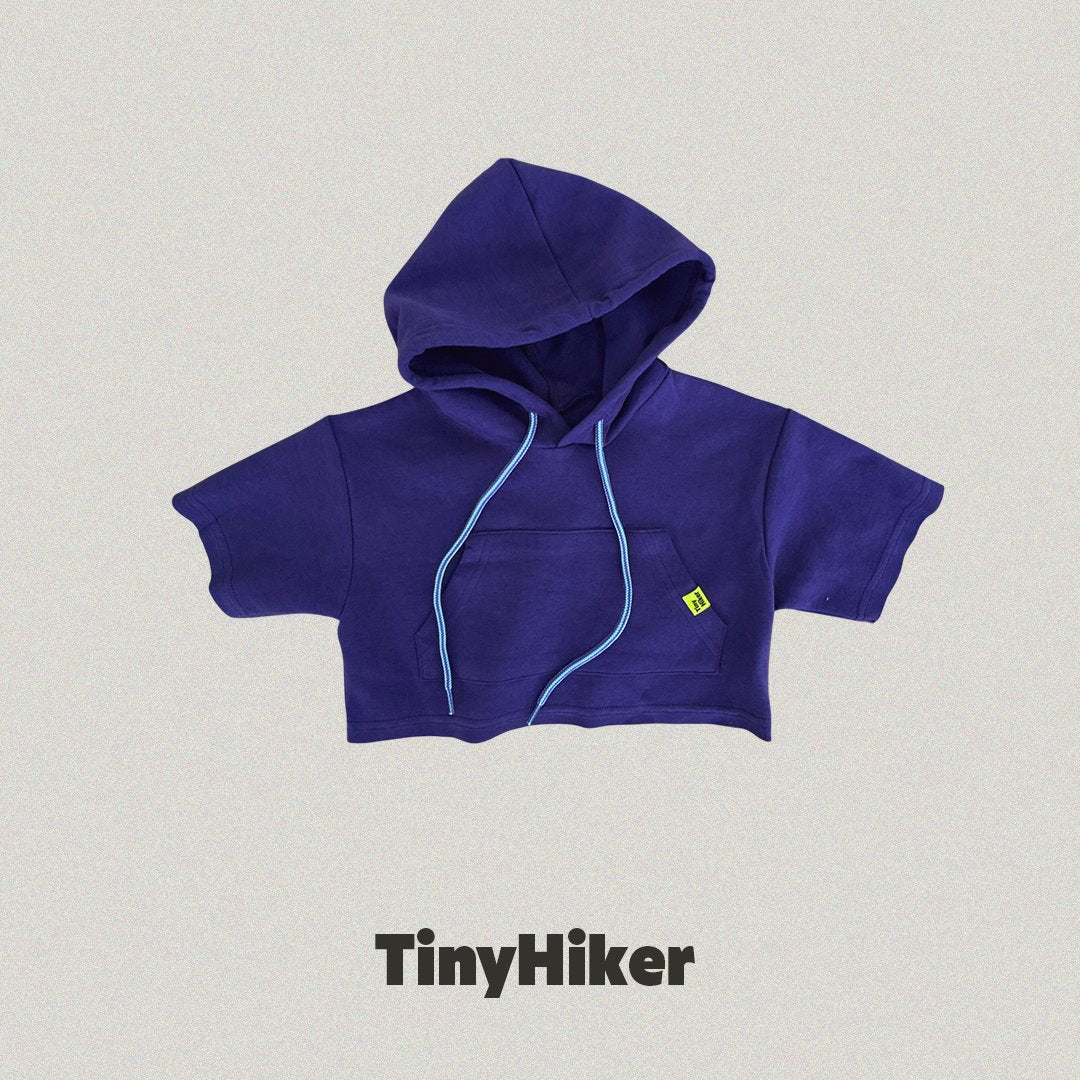 Tiny Hiker Din Din Layered Hoodie