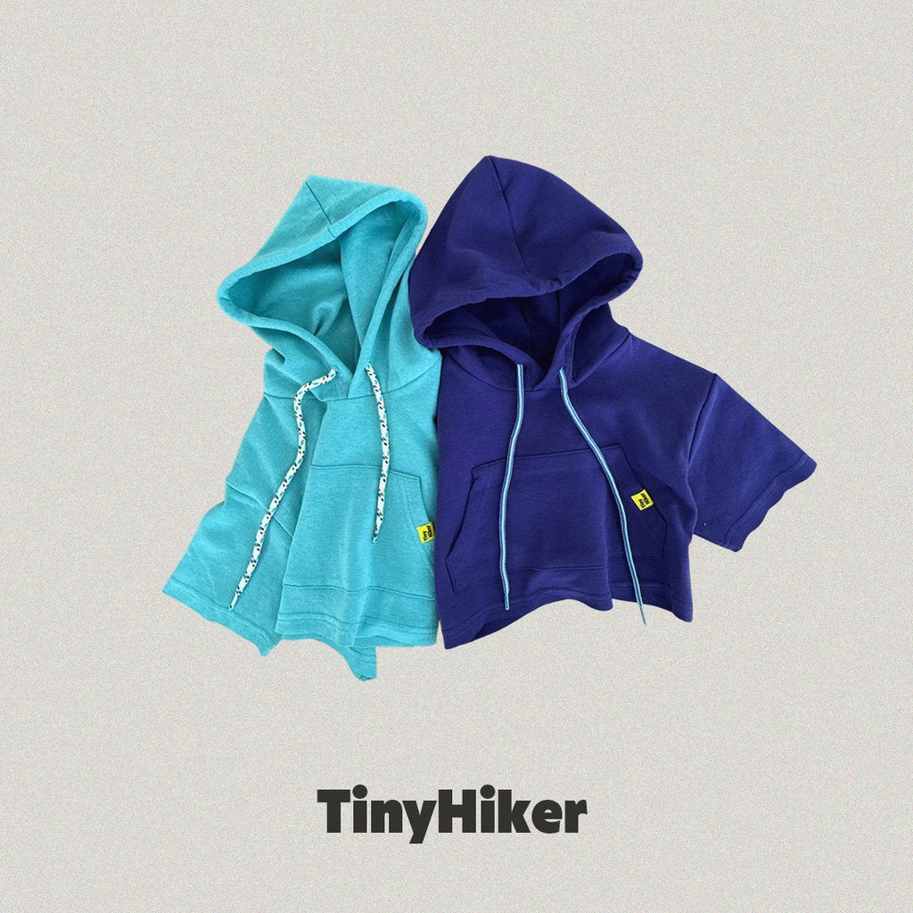 Tiny Hiker Din Din Layered Hoodie
