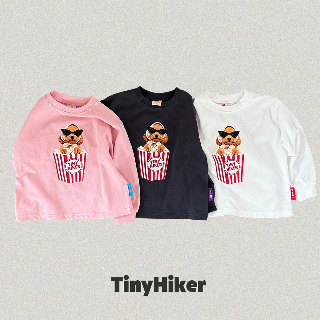 Tiny Hiker Popping Doggy Tee