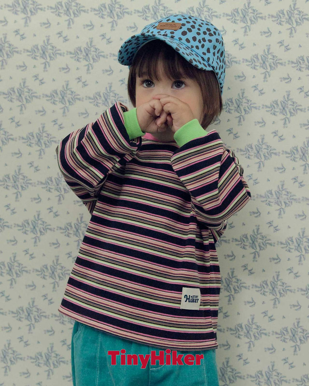 Tiny Hiker Candy Stripe Tee