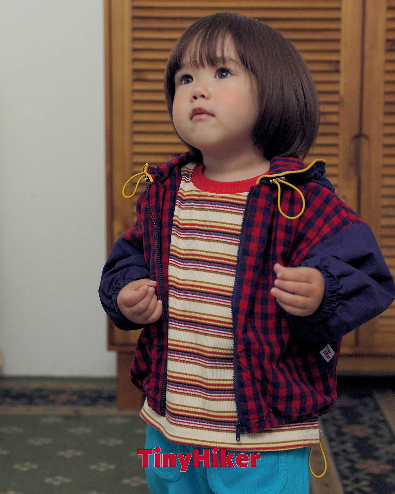 Tiny Hiker Candy Stripe Tee