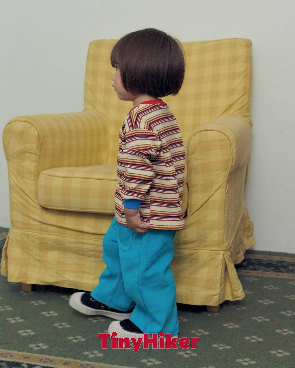 Tiny Hiker Candy Stripe Tee