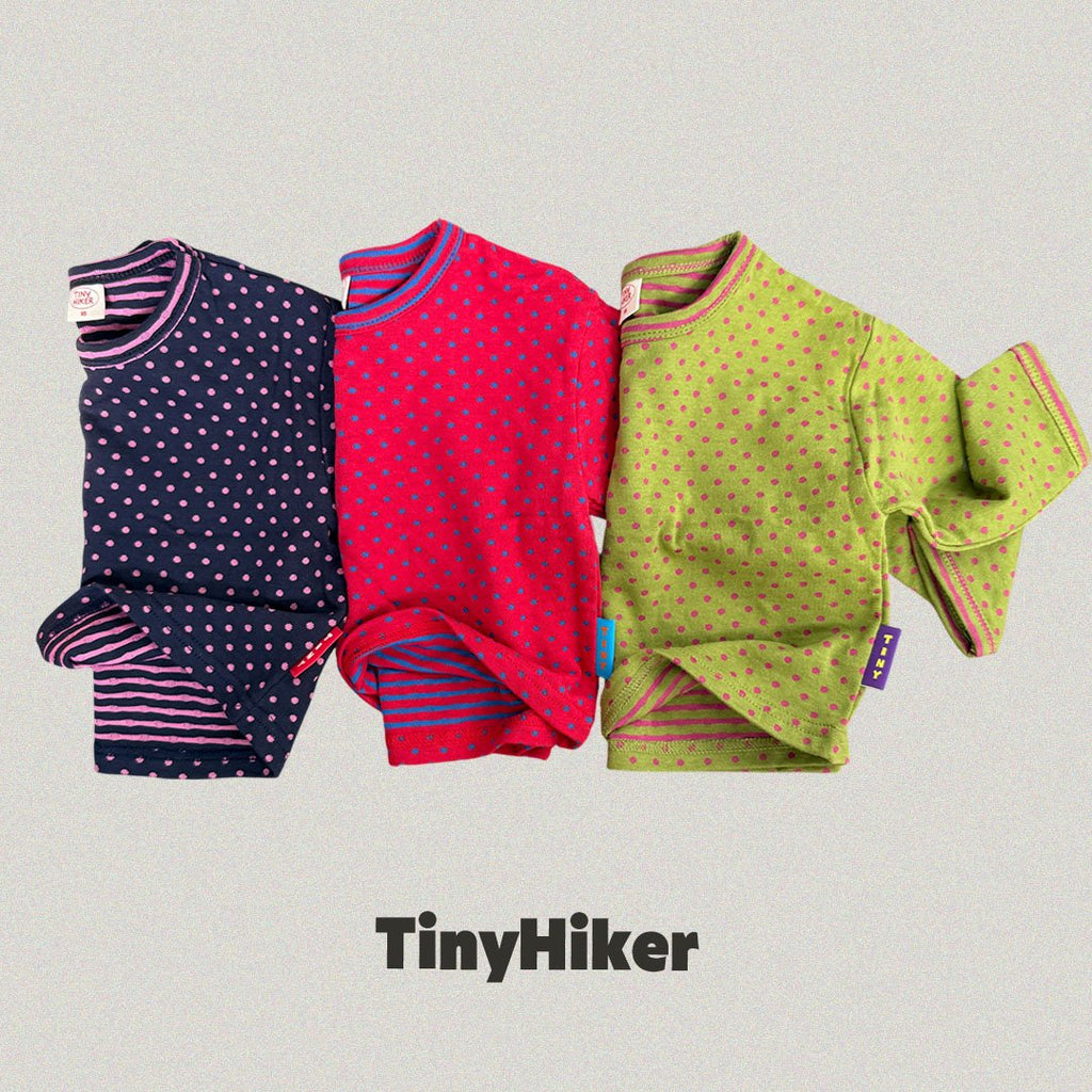 Tiny Hiker Honey Dot Tee