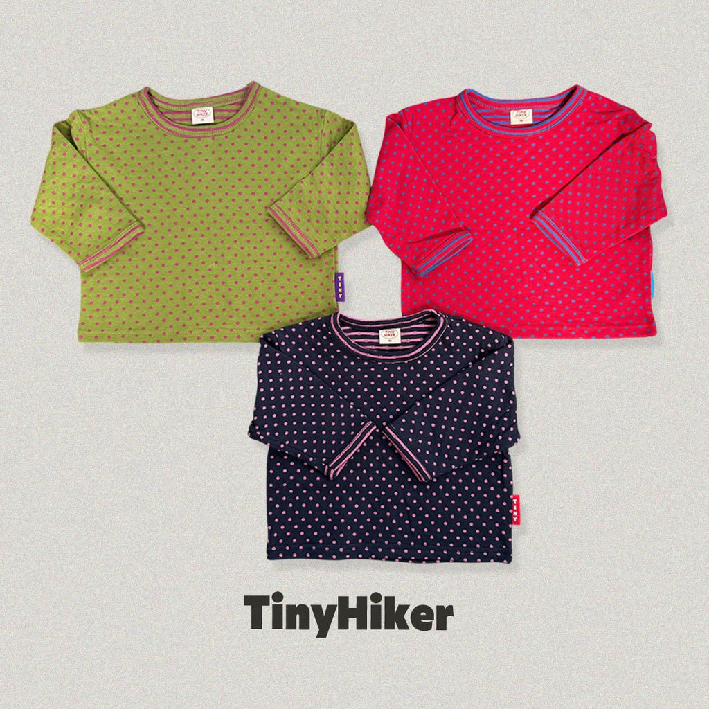 Tiny Hiker Honey Dot Tee